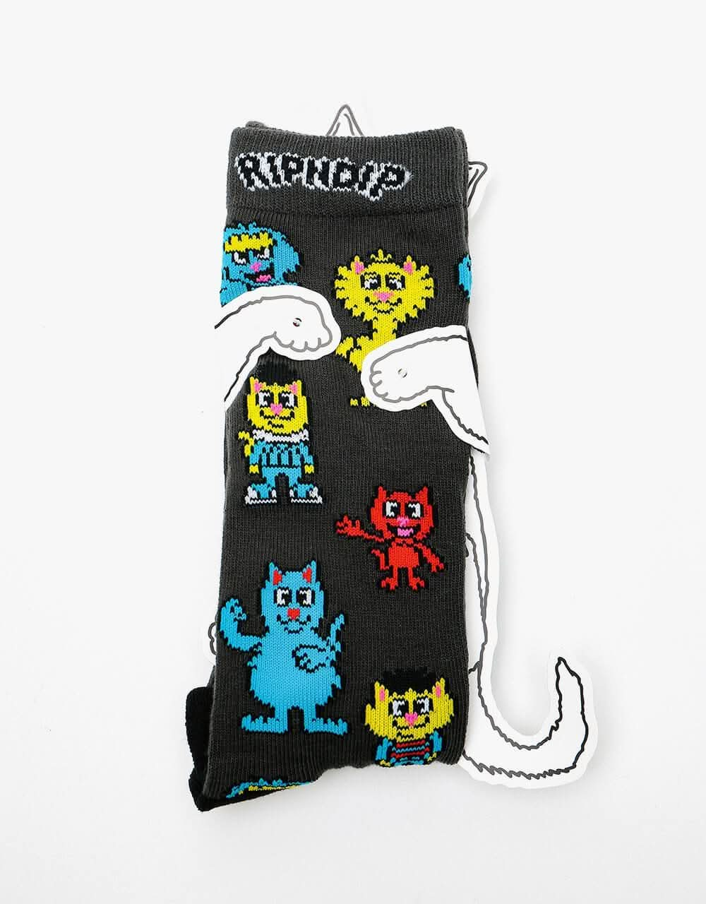 RIPNDIP Nerm Street Socks - Black