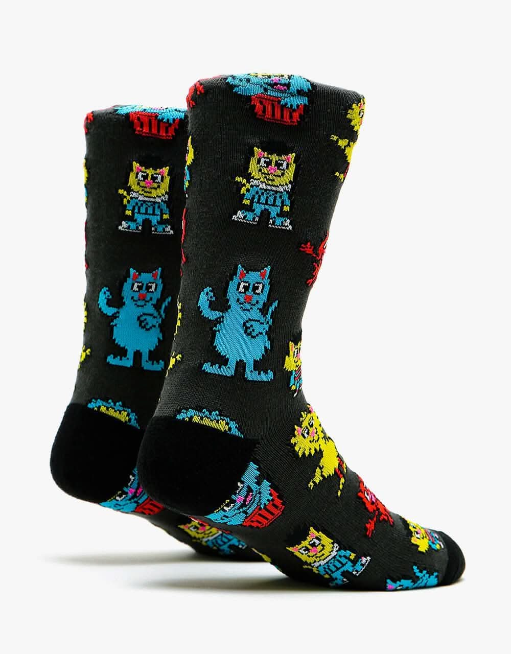 RIPNDIP Nerm Street Socks - Black