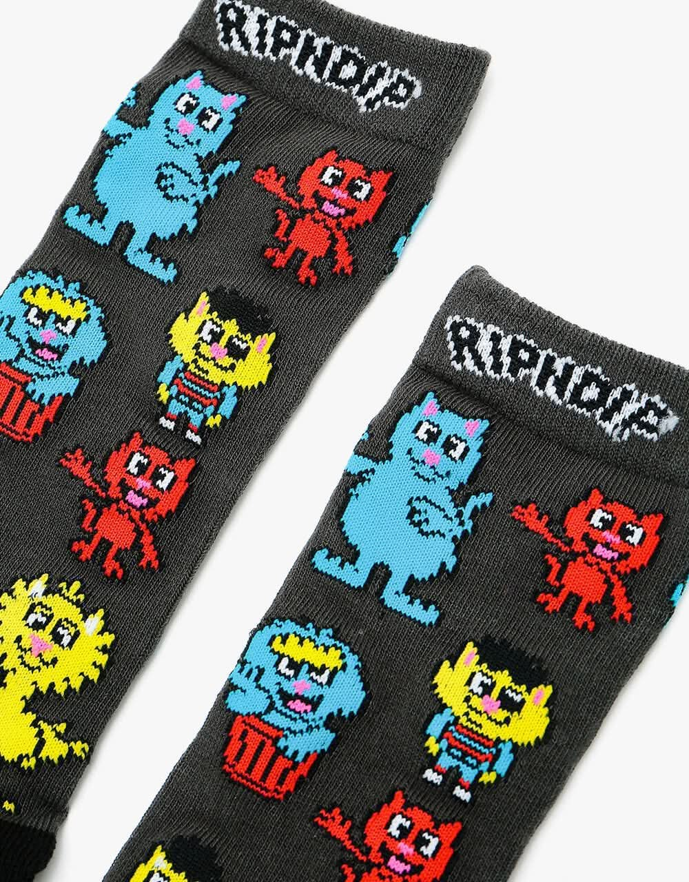 RIPNDIP Nerm Street Socks - Black