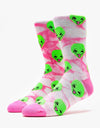 RIPNDIP We Out Here Socks - Pink Lightning Wash