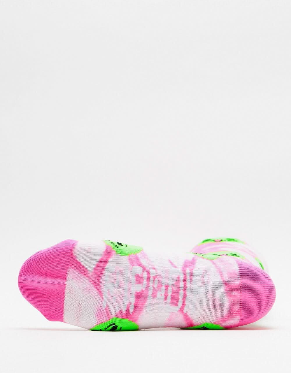 RIPNDIP We Out Here Socks - Pink Lightning Wash