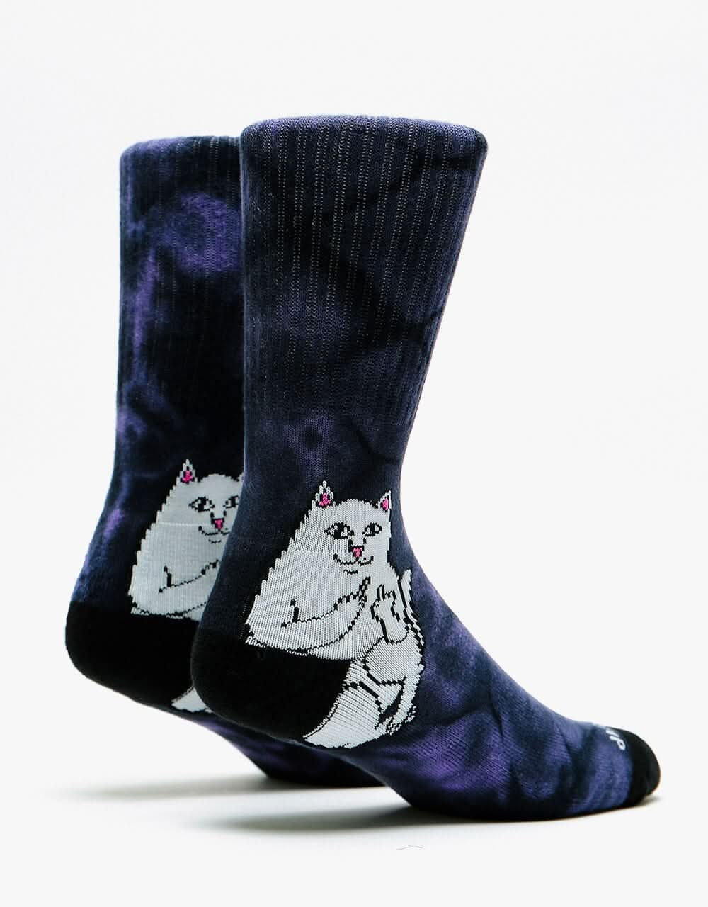 RIPNDIP Lord Nermal Socks - Lavender Tie Dye