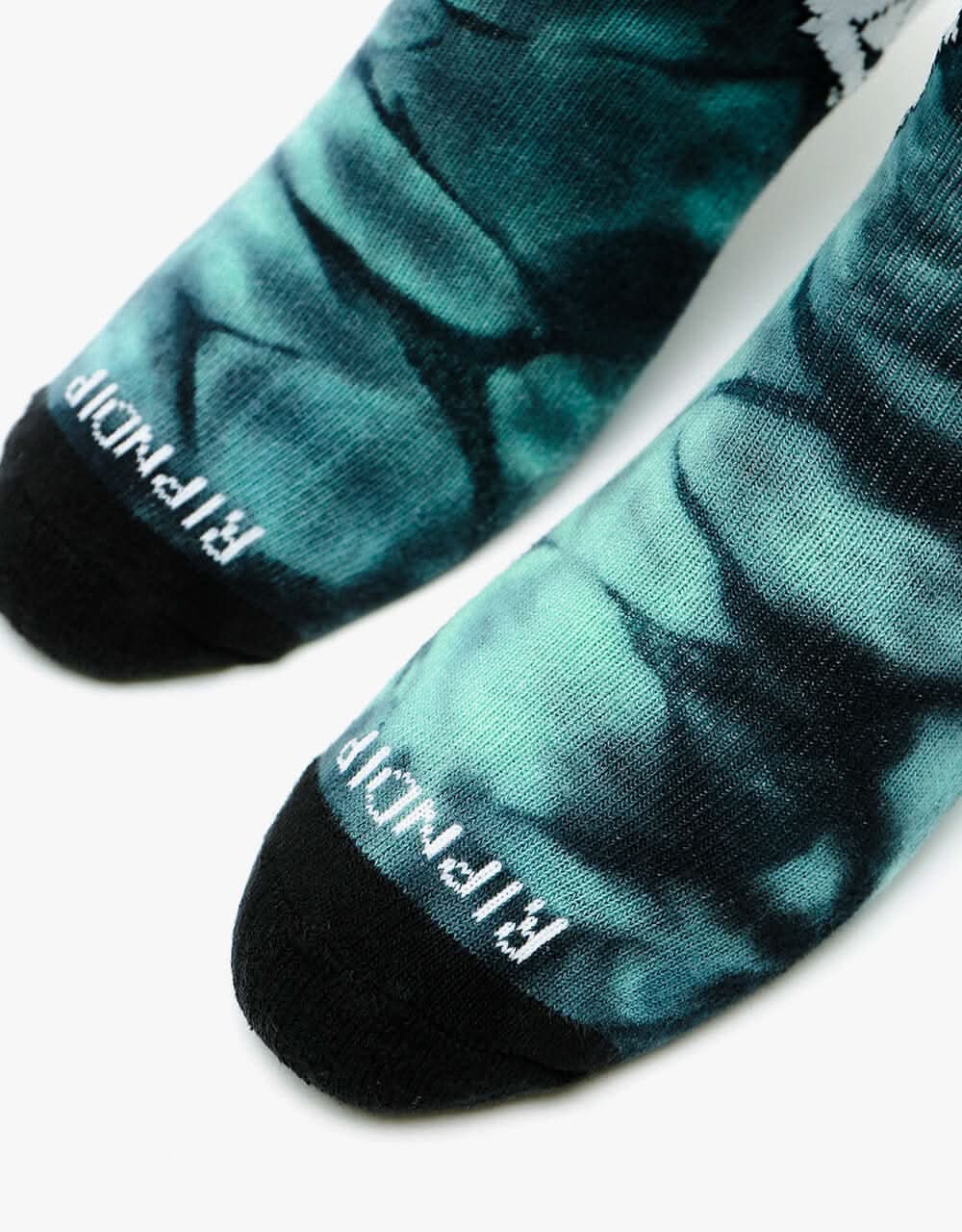 RIPNDIP Lord Nermal Socks - Green Tie Dye