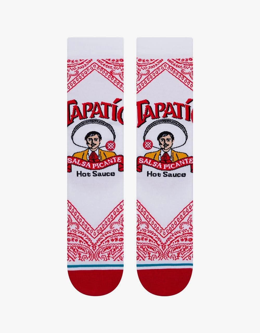 Stance x Tapatio Crew Socks - White