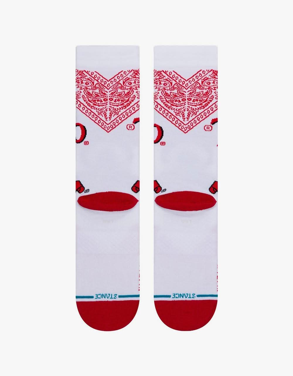 Stance x Tapatio Crew Socks - White