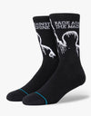 Stance x Rage Against The Machine Battle Of La Crew Socks - Black