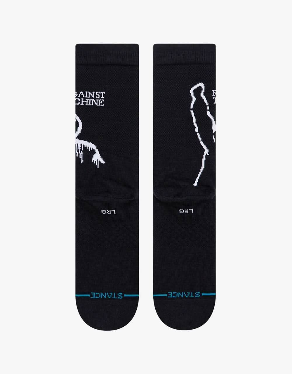 Stance x Rage Against The Machine Battle Of La Crew Socks - Black