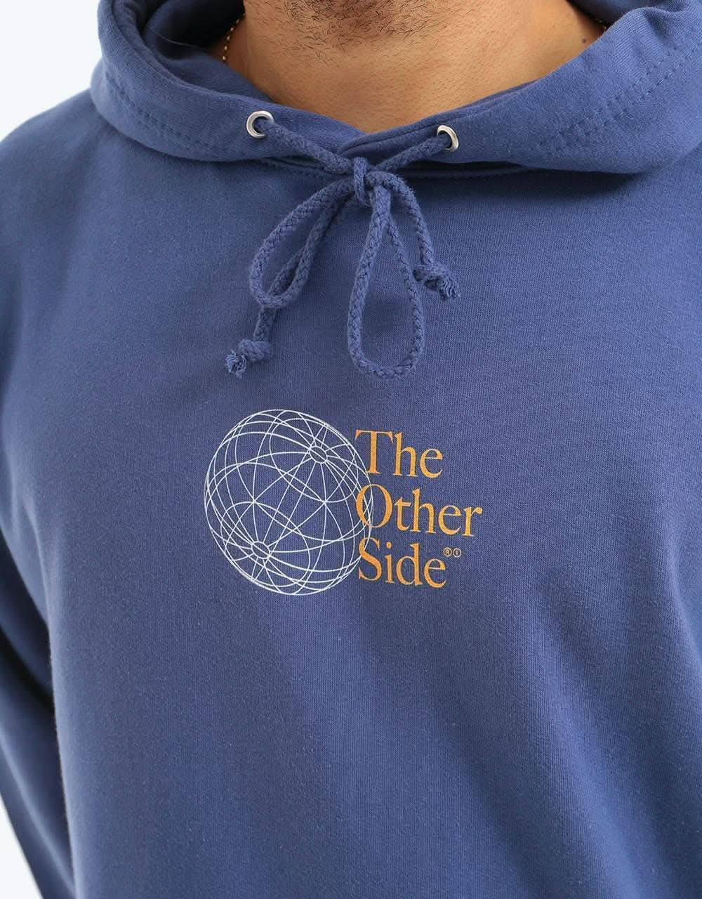 Route One The Other Side Pullover Hoodie - Denim Blue