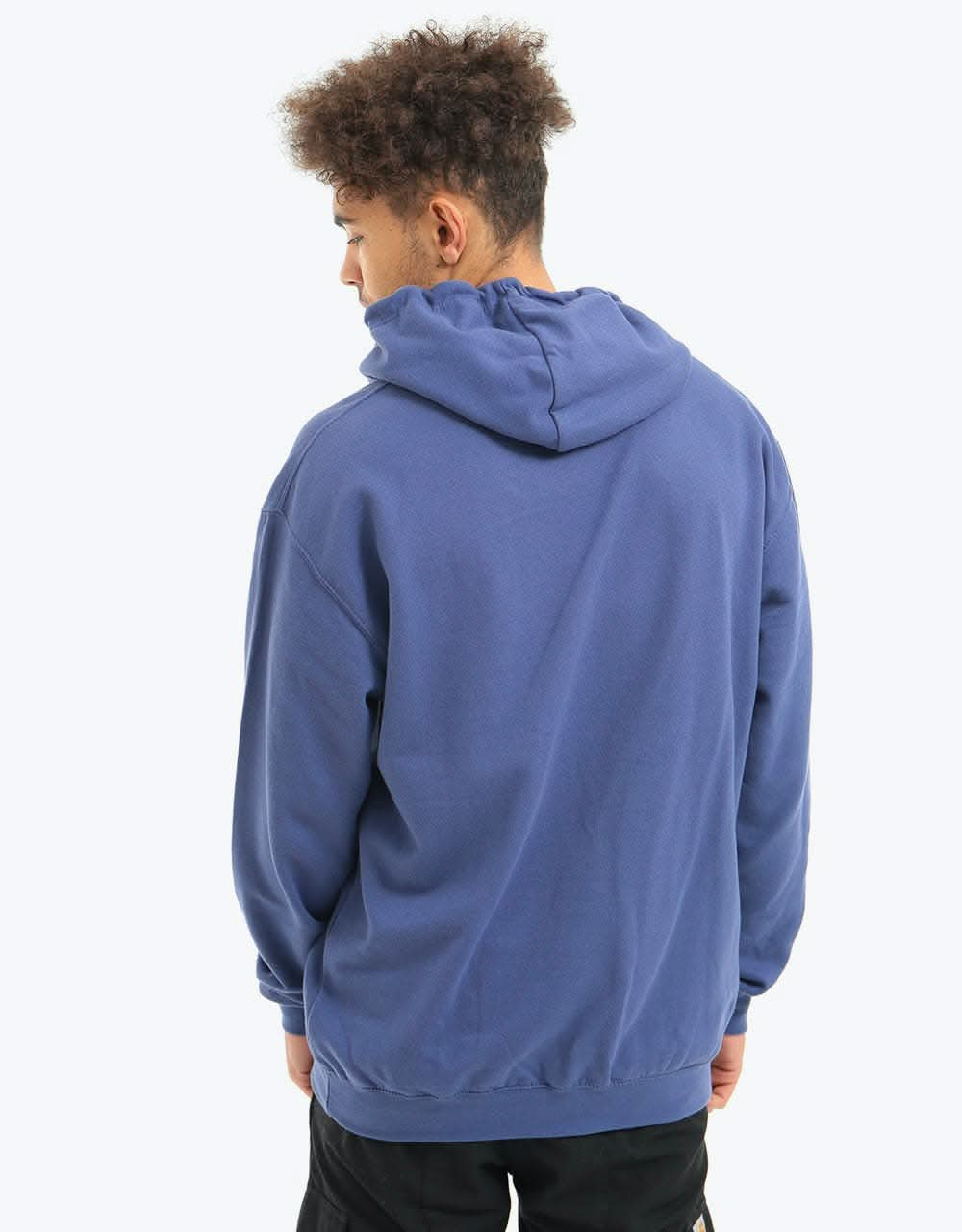 Route One The Other Side Pullover Hoodie - Denim Blue