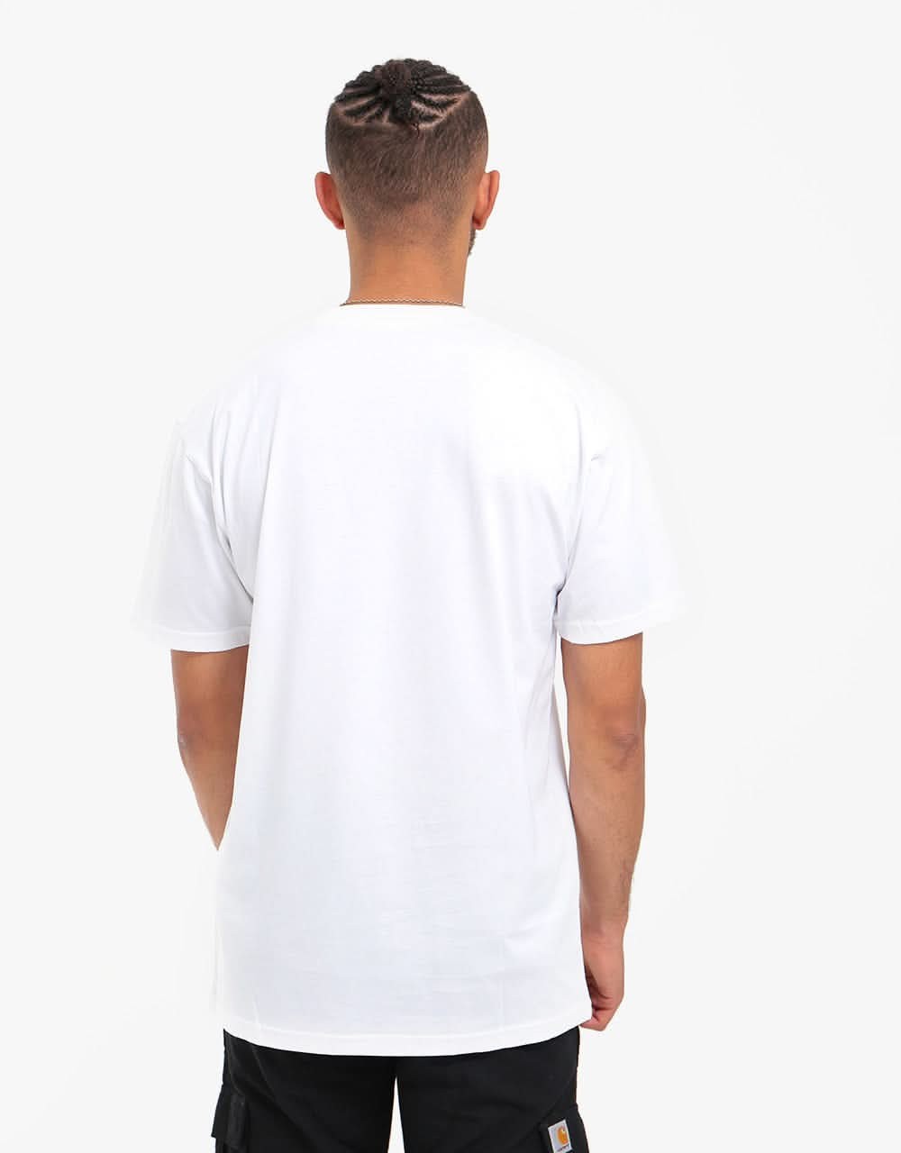 Vans Full Patch Back T-Shirt - White/Black