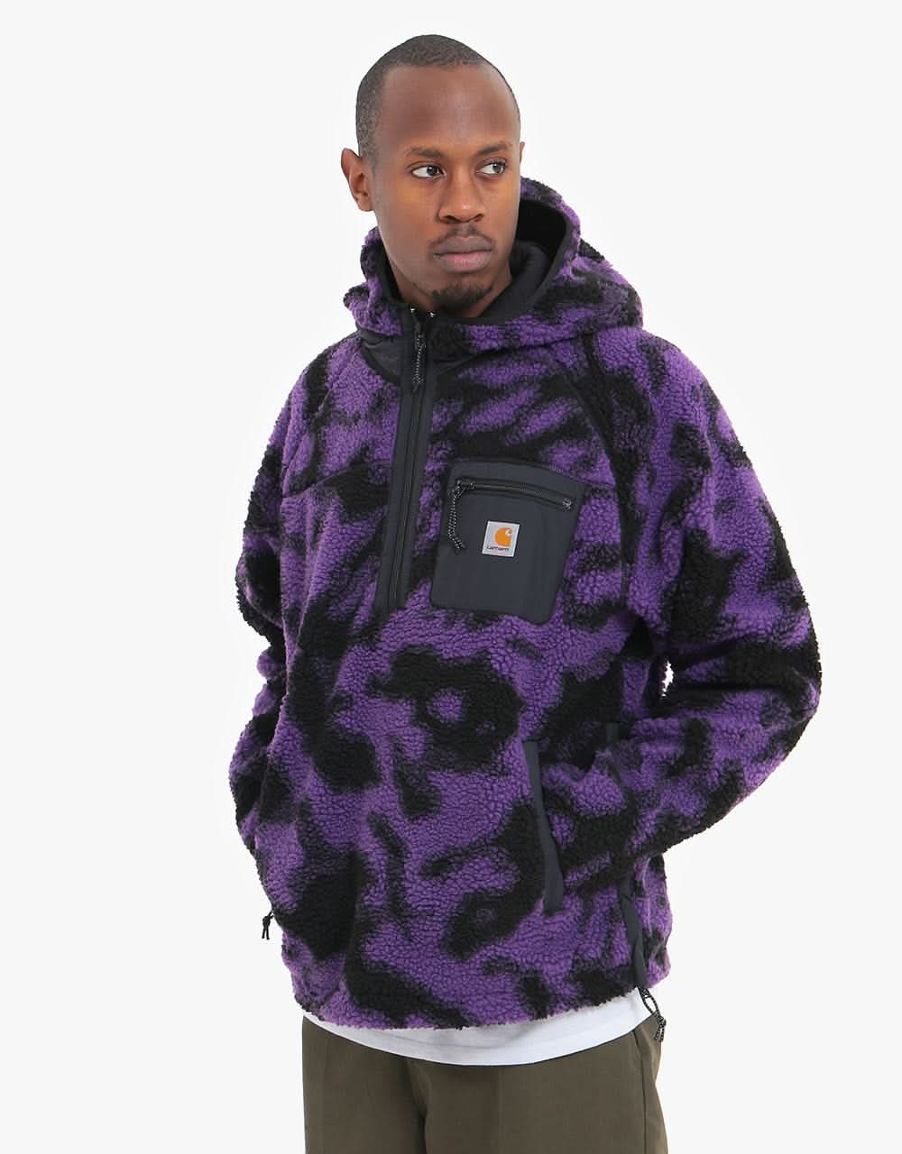 Carhartt WIP Prentis Pullover - Camo Blur Purple