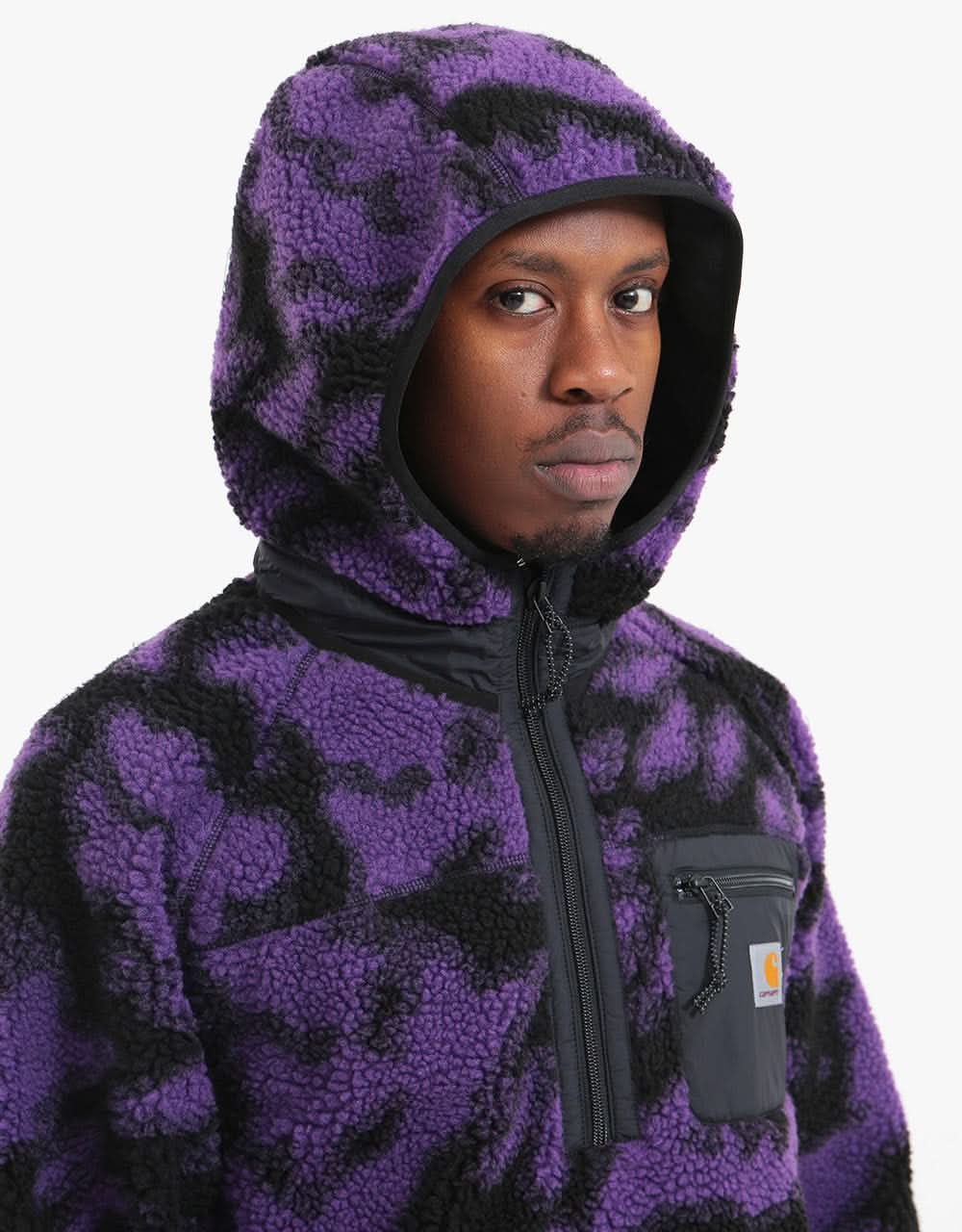 Carhartt WIP Prentis Pullover - Camo Blur Purple