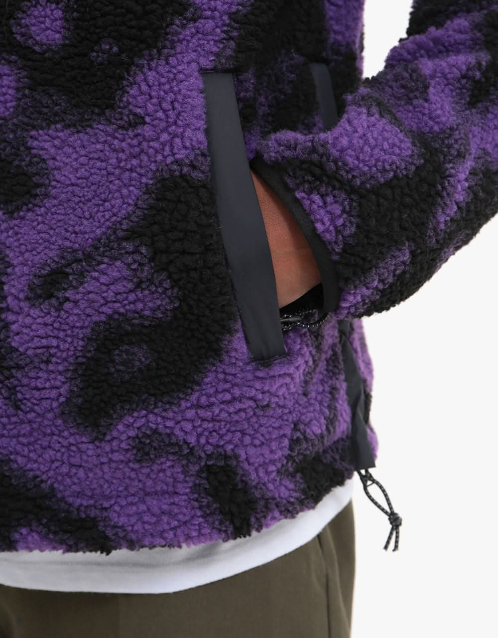 Carhartt WIP Prentis Pullover - Camo Blur Purple