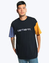 Carhartt WIP S/S Tricol T-Shirt - Dark Navy