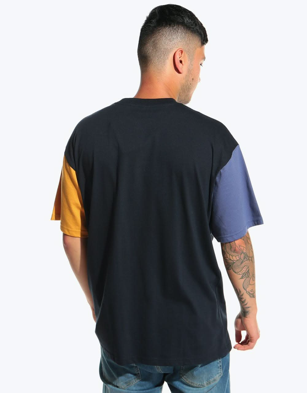 Carhartt WIP S/S Tricol T-Shirt - Dark Navy