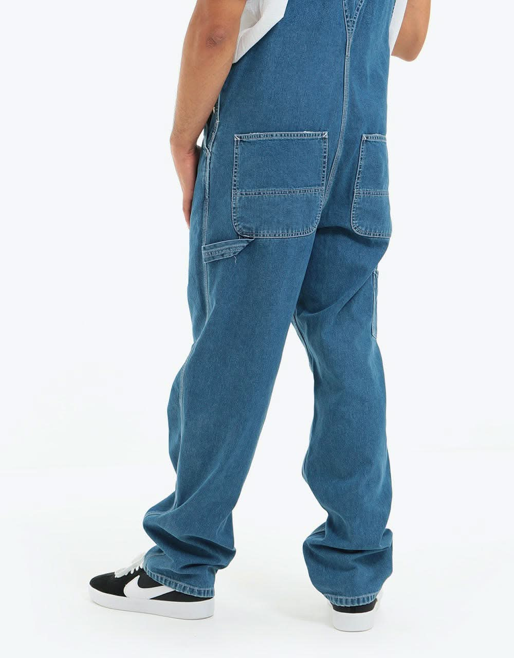 Carhartt WIP Bib Overall - Blue (Stonewashed)