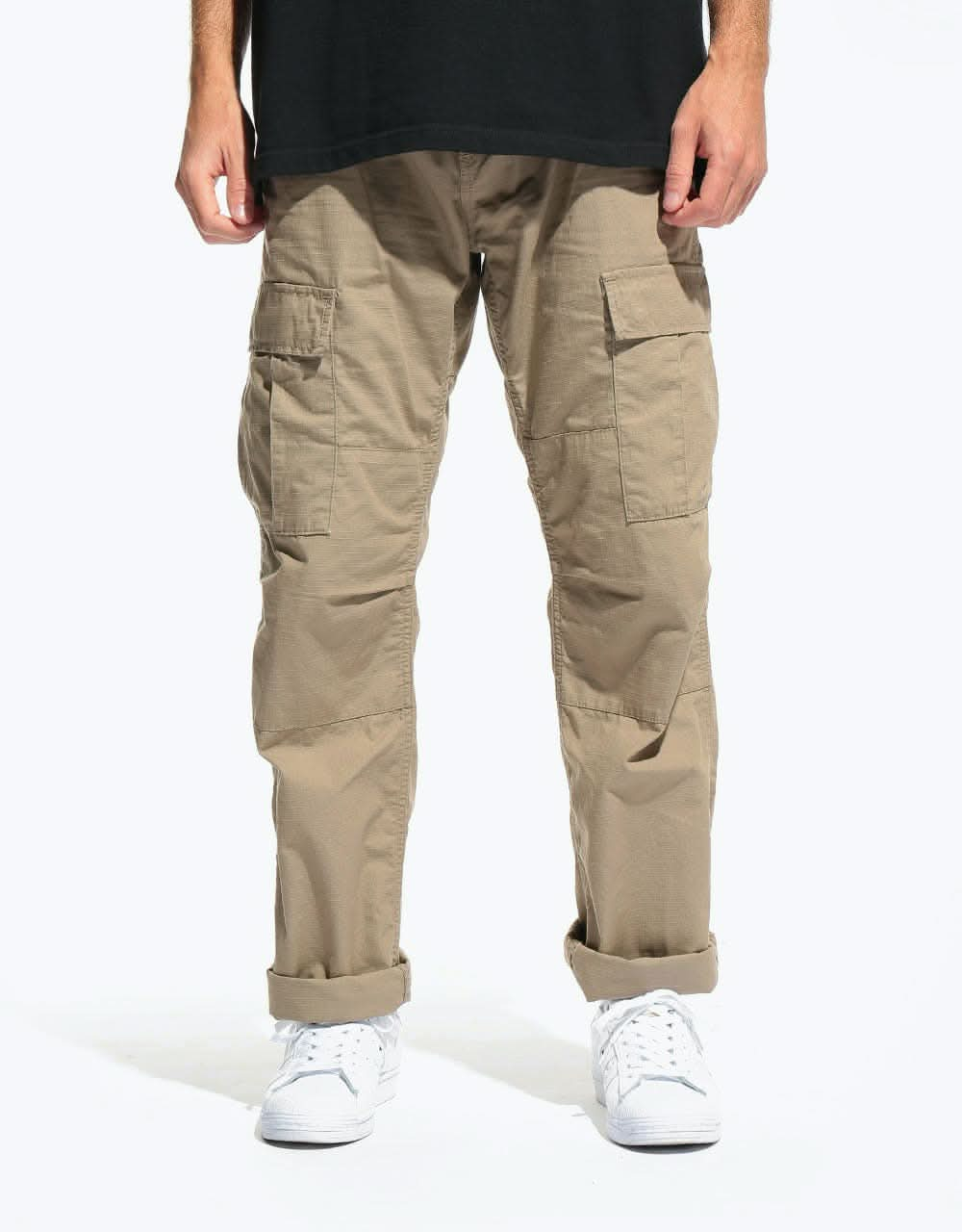 Carhartt WIP Aviation Pant - Leather (Rinsed)