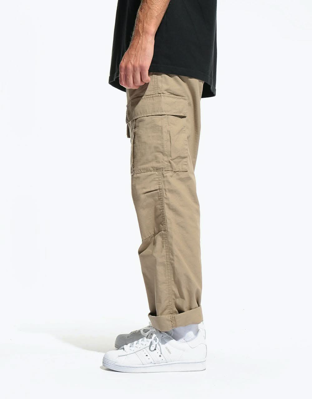 Carhartt WIP Aviation Pant - Leather (Rinsed)