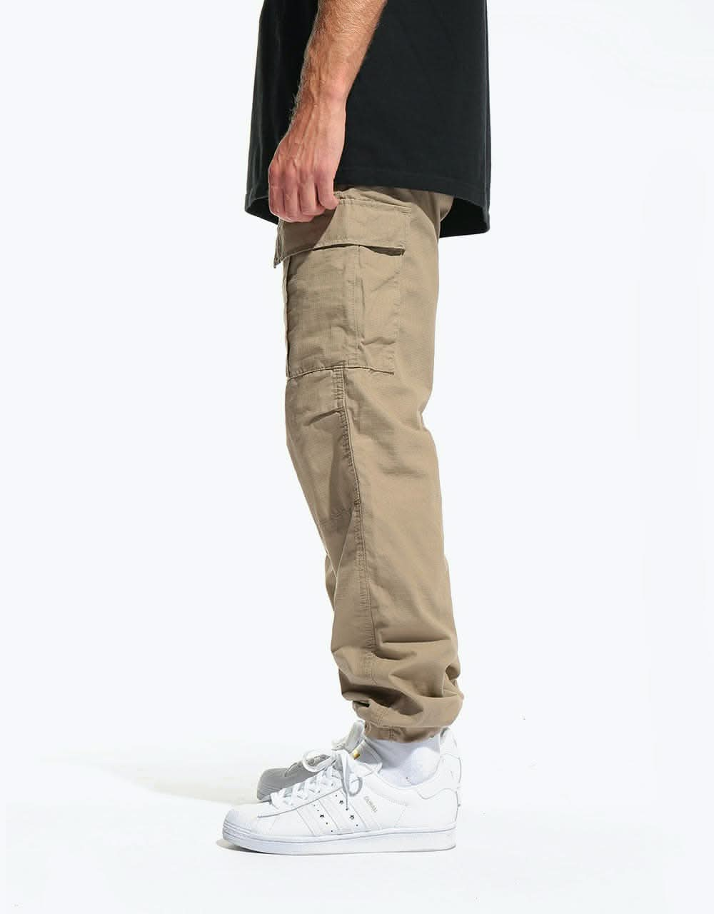 Carhartt WIP Aviation Pant - Leather (Rinsed)