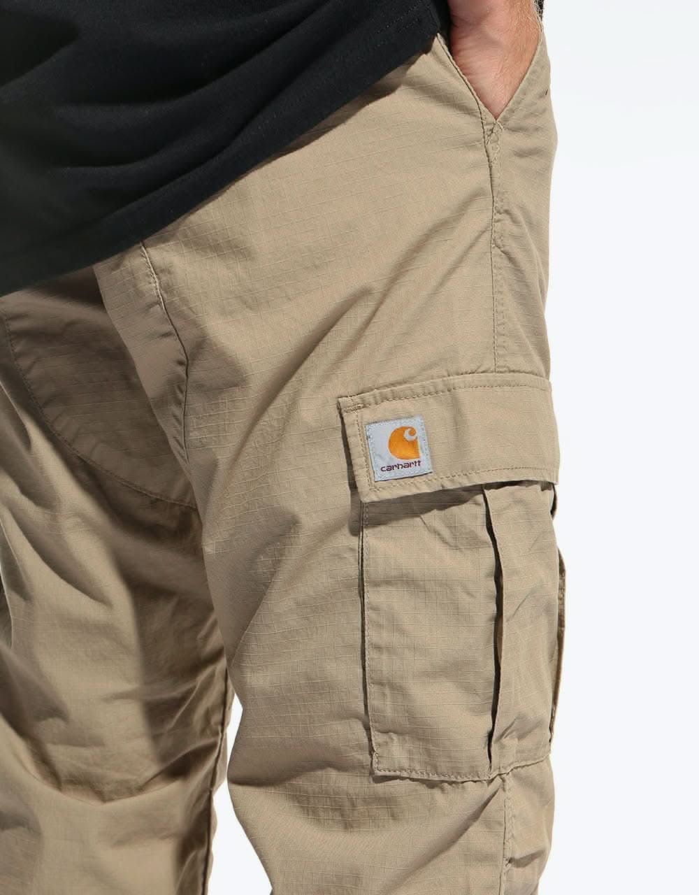 Carhartt WIP Aviation Pant - Leather (Rinsed)