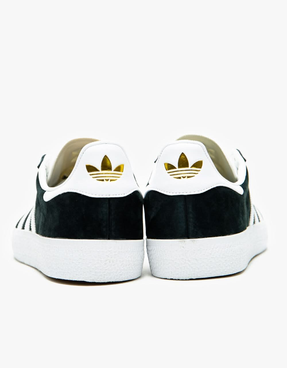 adidas Gazelle ADV Skate Shoes - Core Black/White/Gold Metallic