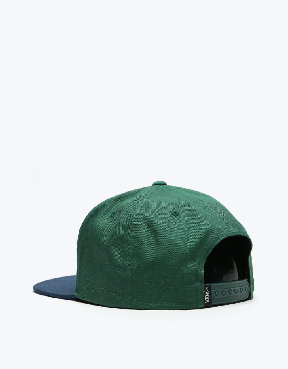 Vans Easy Box Snapback Cap - Pine Needle/Dress Blues