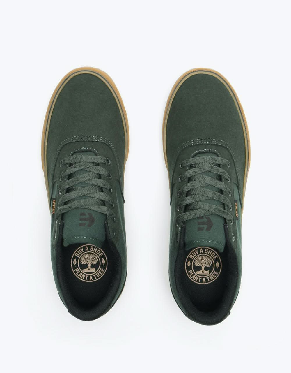 Etnies Blitz Skate Shoes - Green/Gum