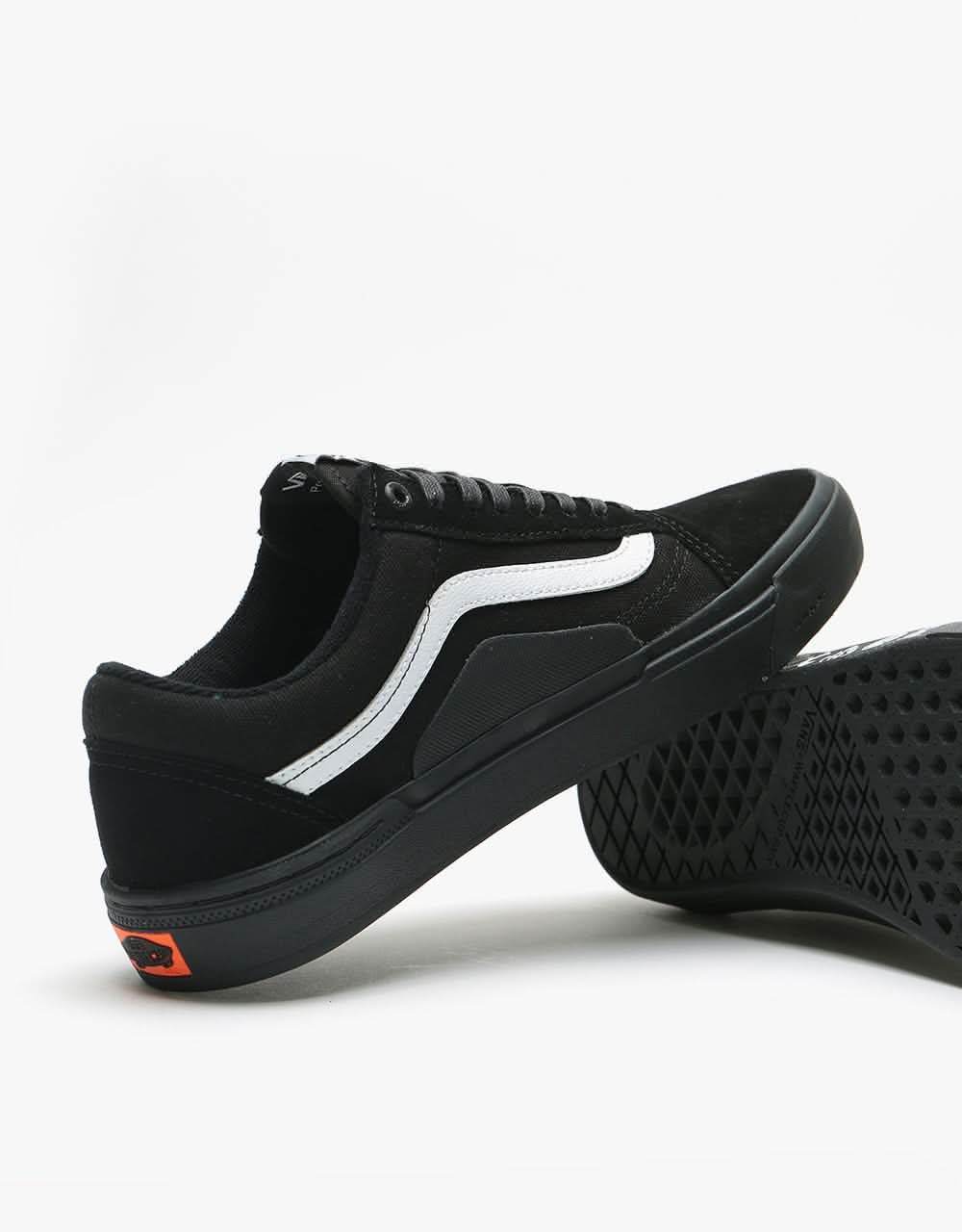 Vans Old Skool Pro BMX Skate Shoes - (Cult) Black/Black