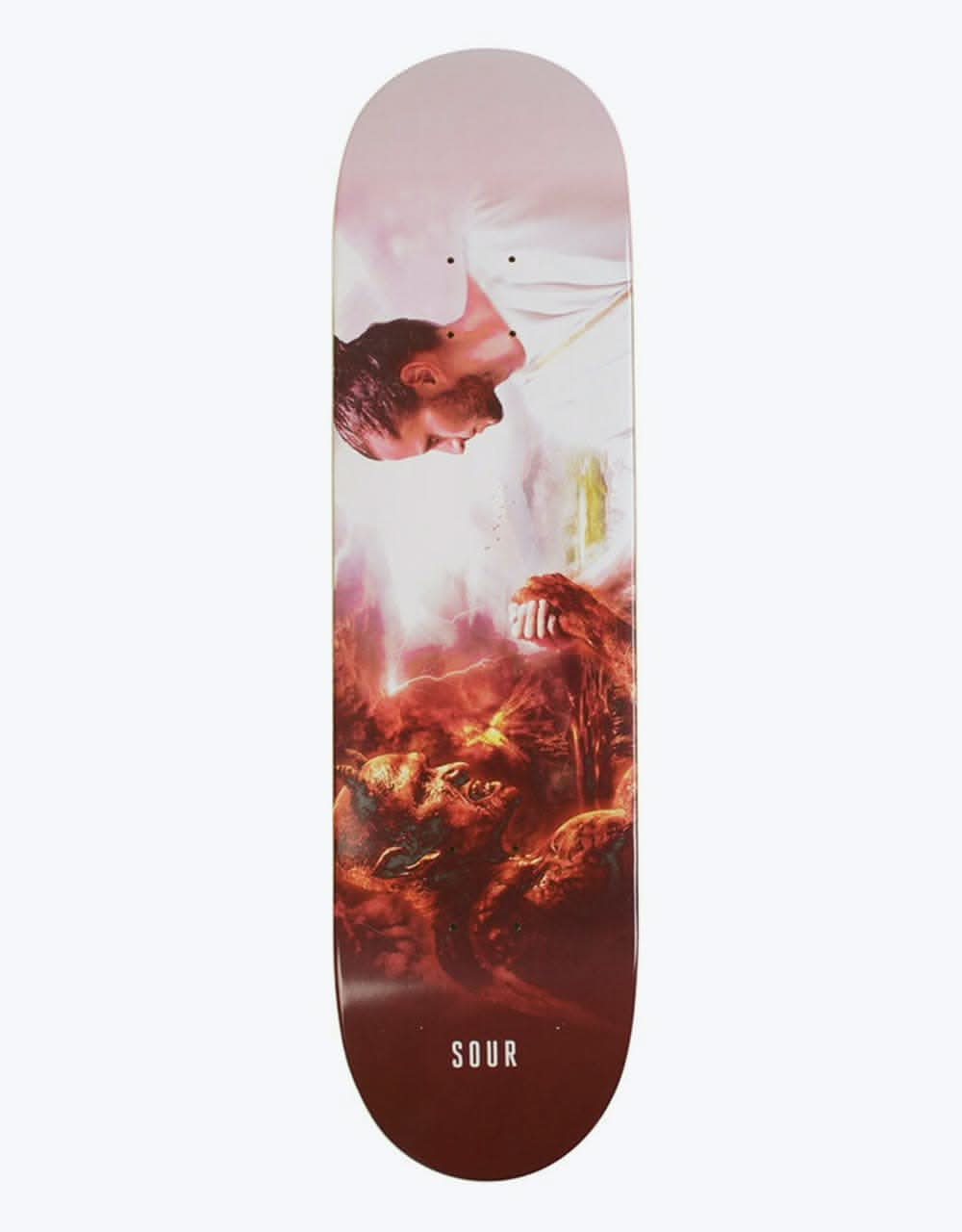 Sour Tønnesen Devil Skateboard Deck - 8"