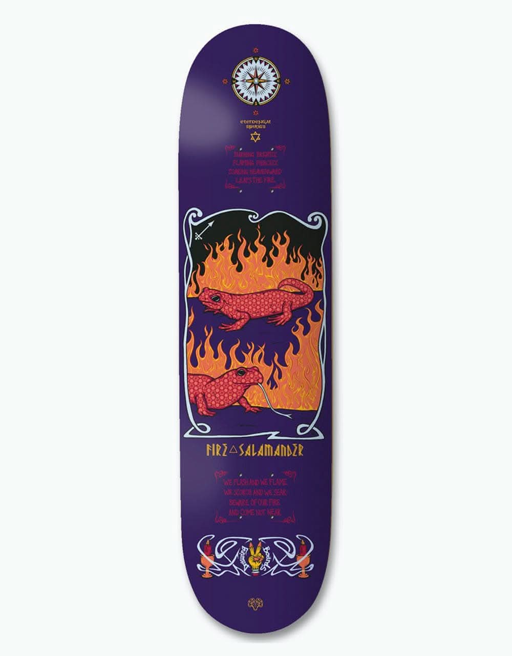 Drawing Boards Salamander Skateboard Deck - 7.75"