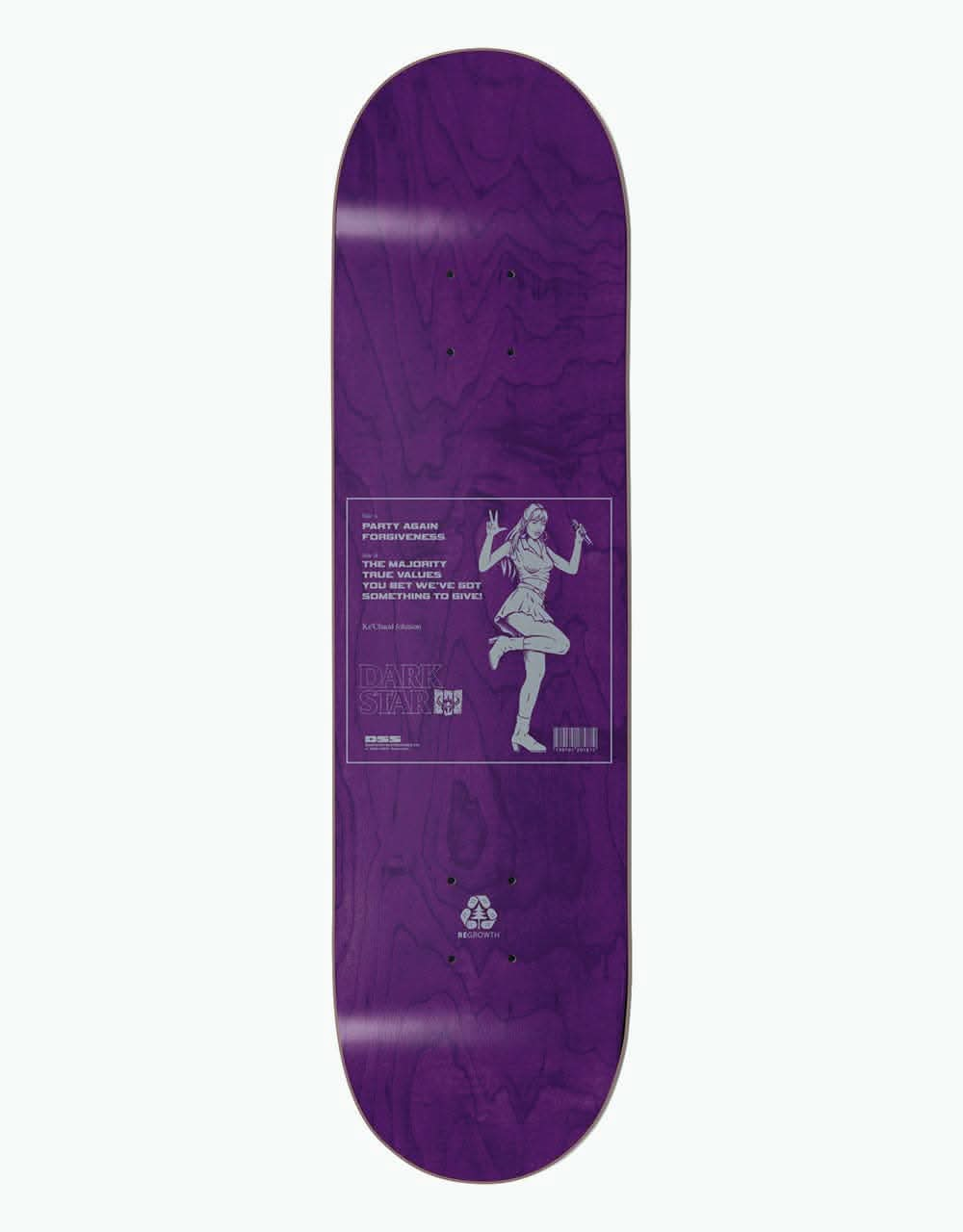 Darkstar Ke'Chaud New Hope R7 Skateboard Deck - 8.125"