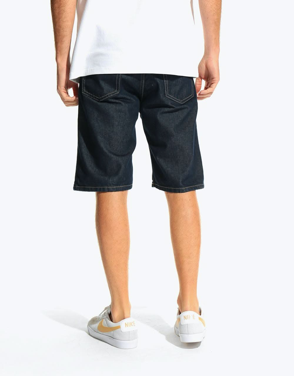 Carhartt WIP Pontiac Short - Blue (Rinsed)