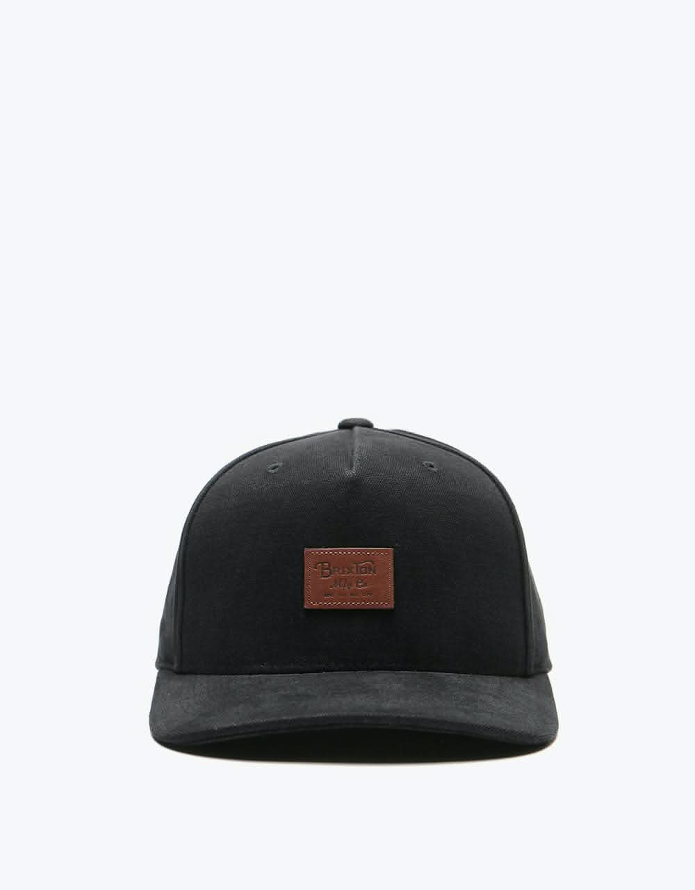 Brixton Grade III Snapback Cap - Black