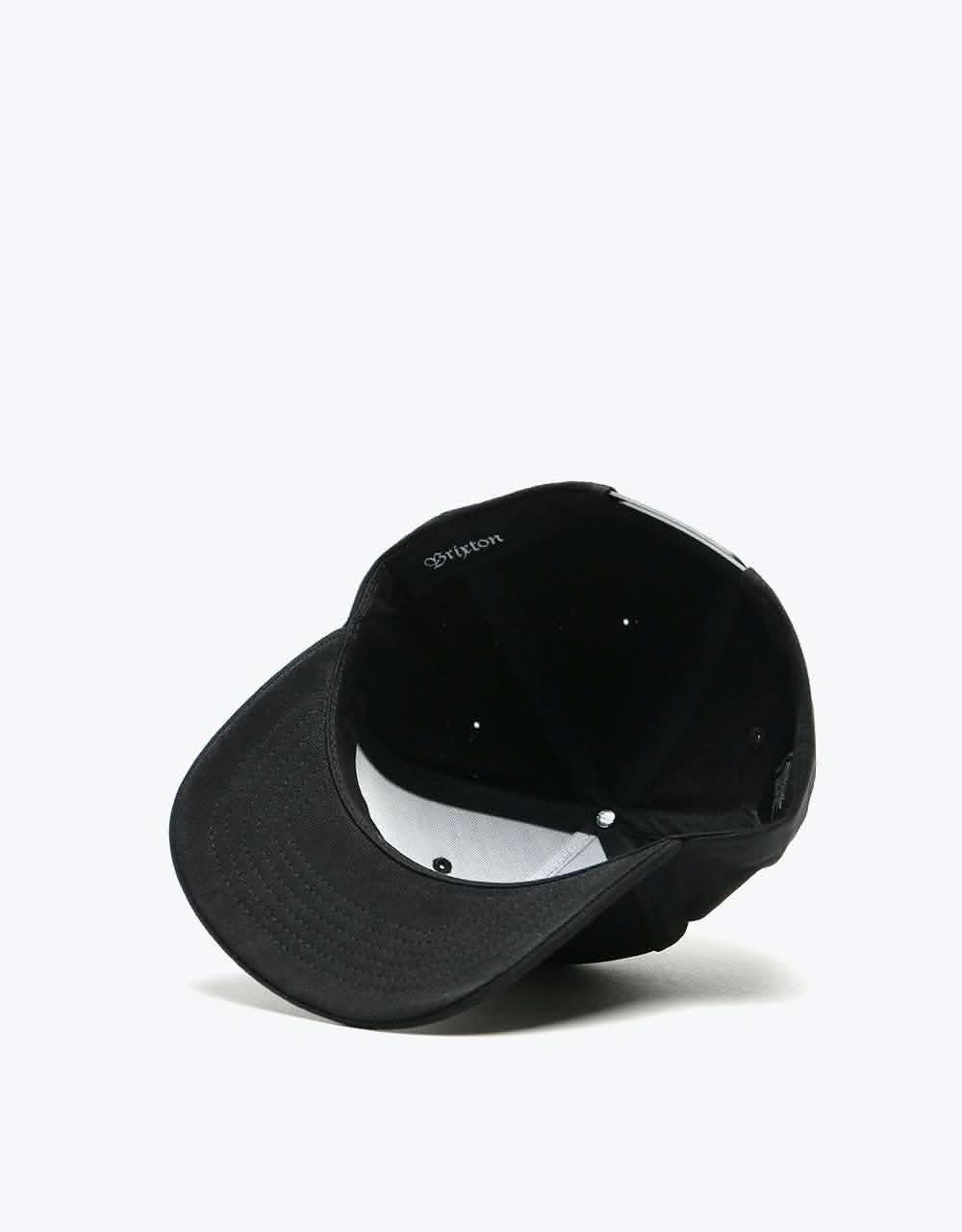 Brixton Grade III Snapback Cap - Black