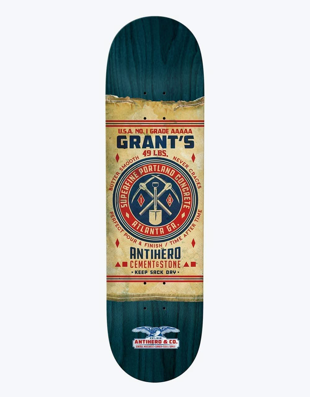 Anti Hero Taylor General Mercantile Skateboard Deck - 8.38"