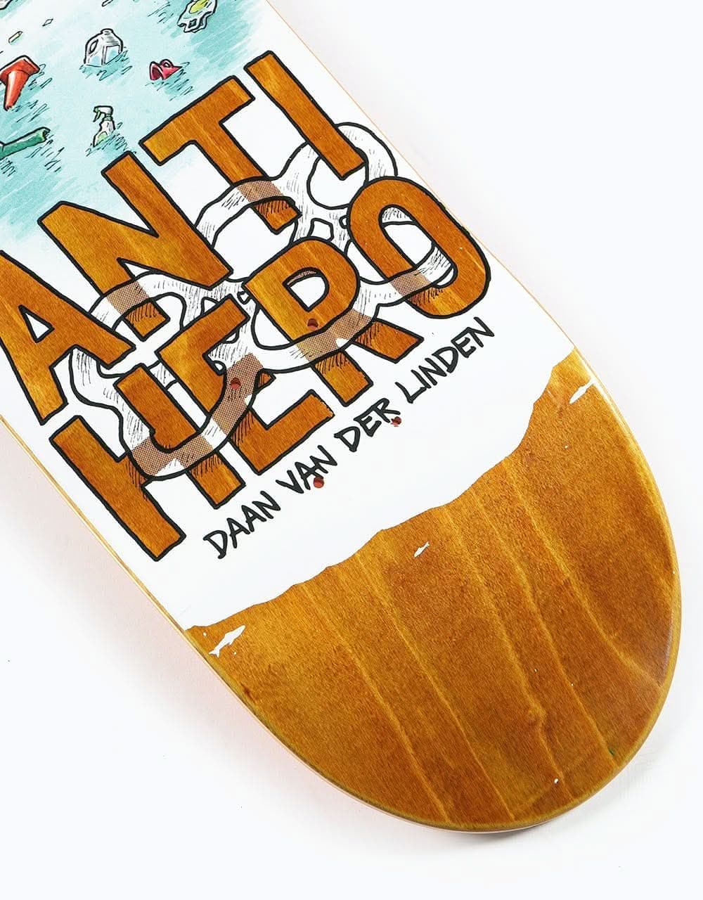 Anti Hero Daan Plastics Skateboard Deck - 8.18"