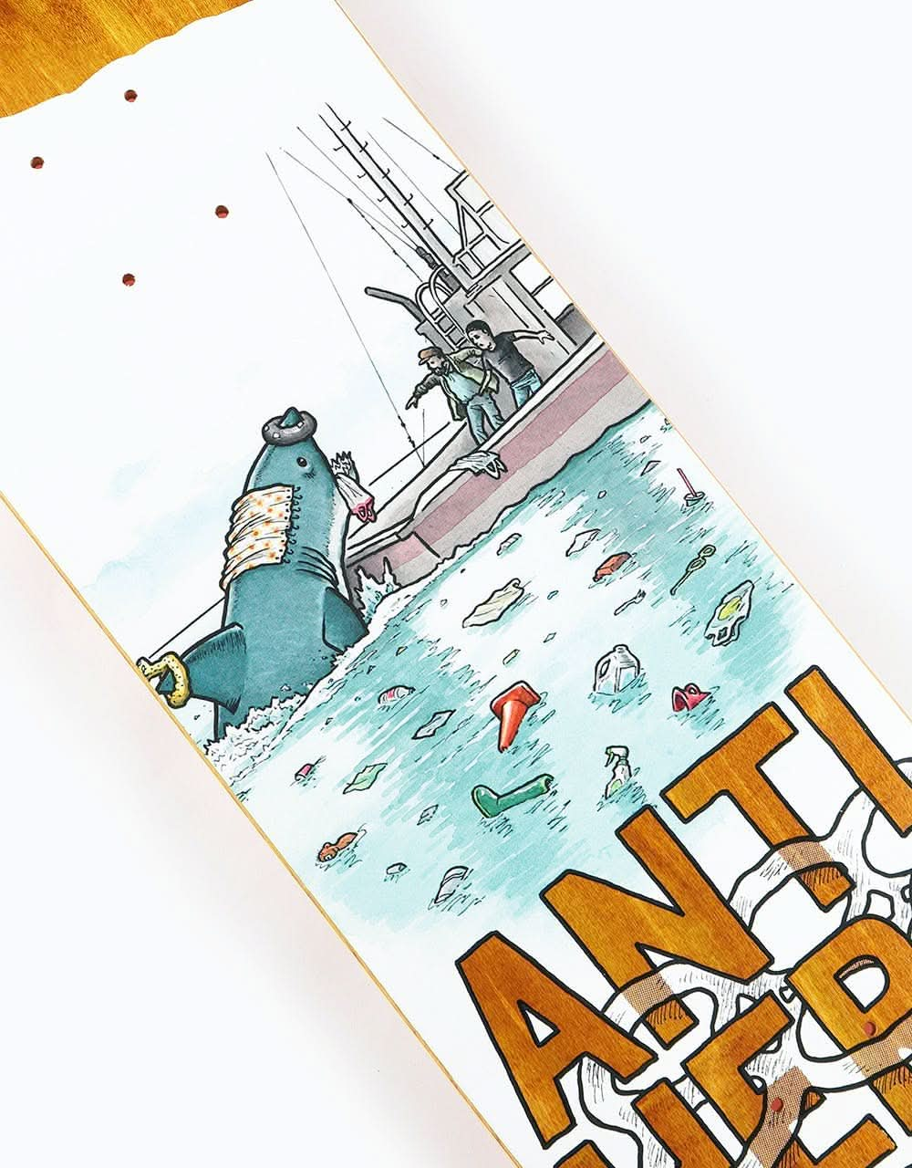 Anti Hero Daan Plastics Skateboard Deck - 8.18"