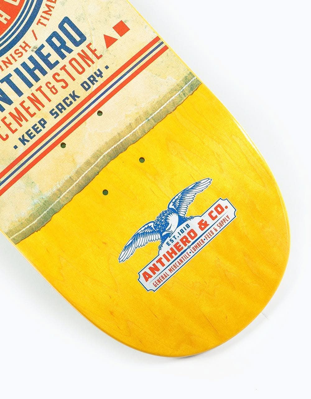 Anti Hero Taylor General Mercantile Skateboard Deck - 8.38"