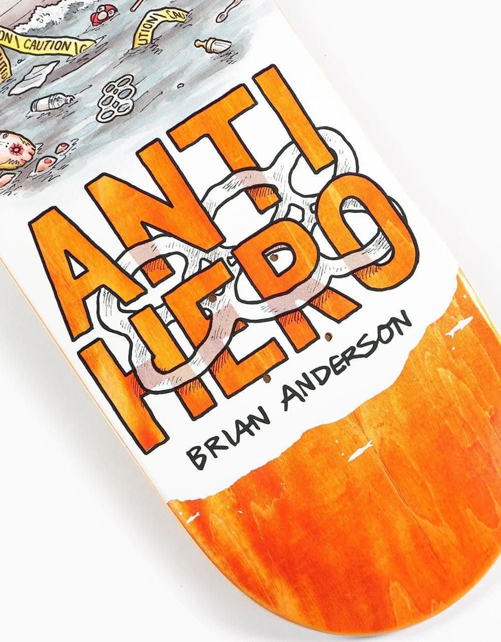 Anti Hero BA Plastics Skateboard Deck - 8.4"