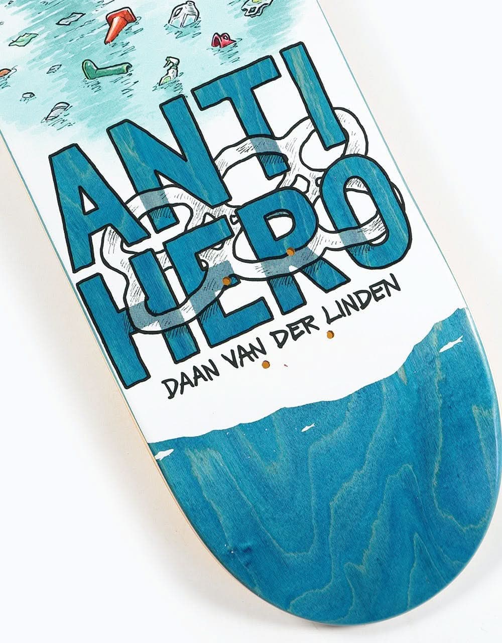 Anti Hero Daan Plastics Skateboard Deck - 8.18"