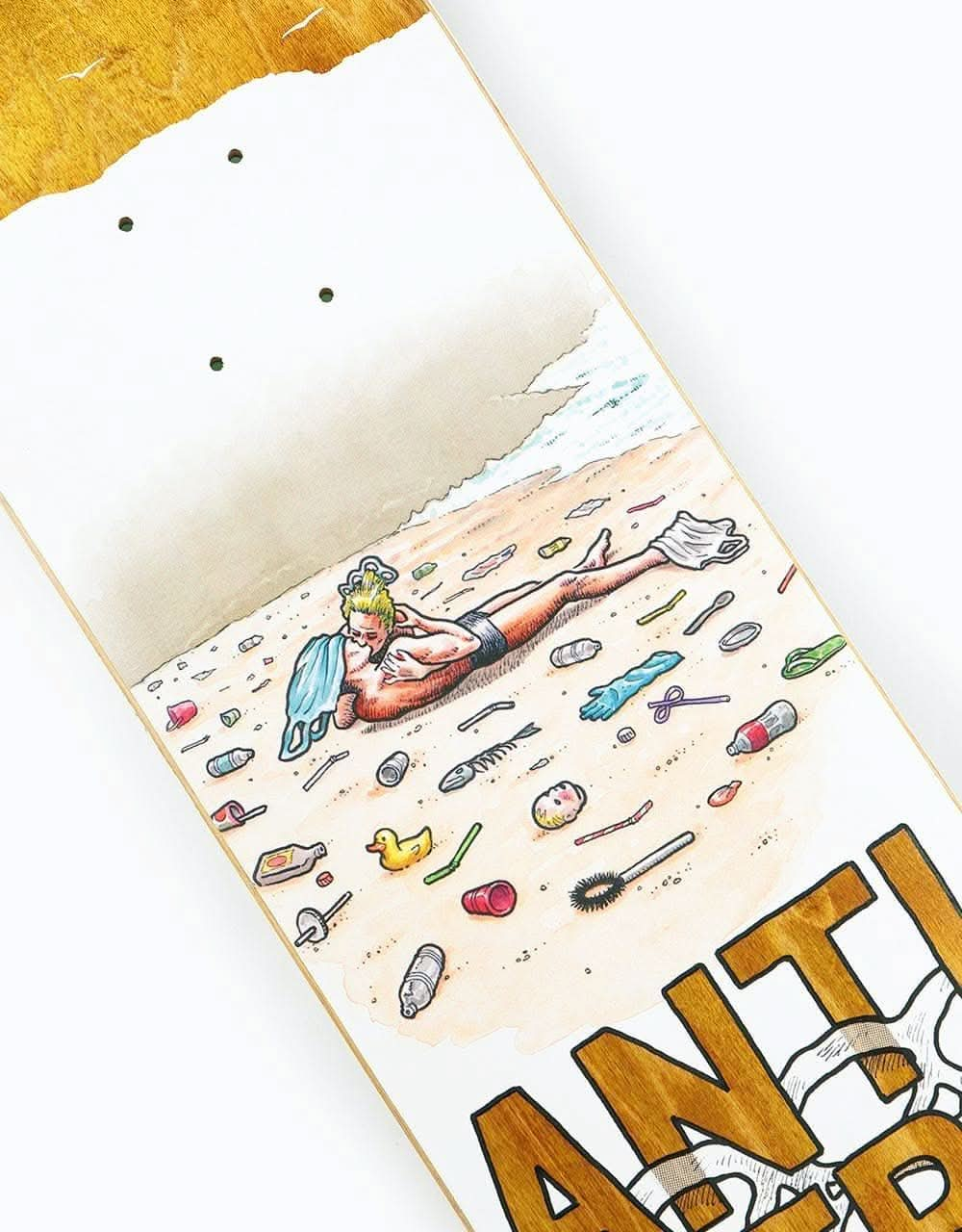 Anti Hero Pfanner Plastics Skateboard Deck - 8.06"