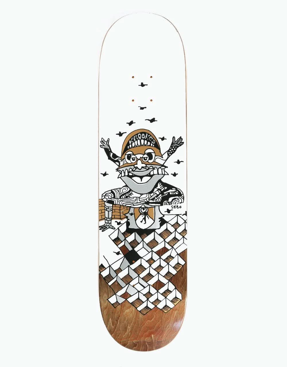 Krooked Sebo Puppet Skateboard Deck - 8.06"