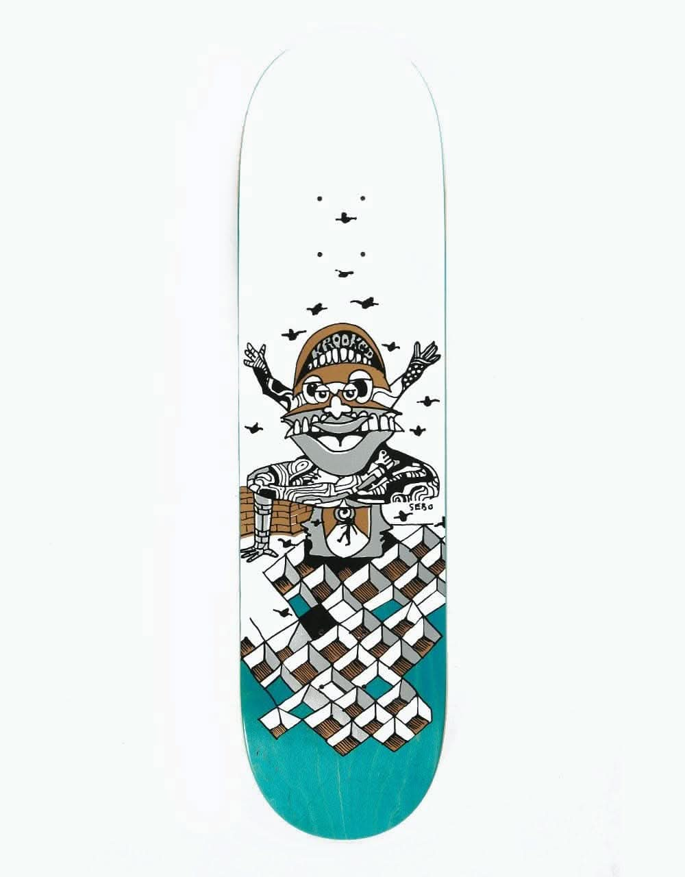 Krooked Sebo Puppet Skateboard Deck - 8.06"