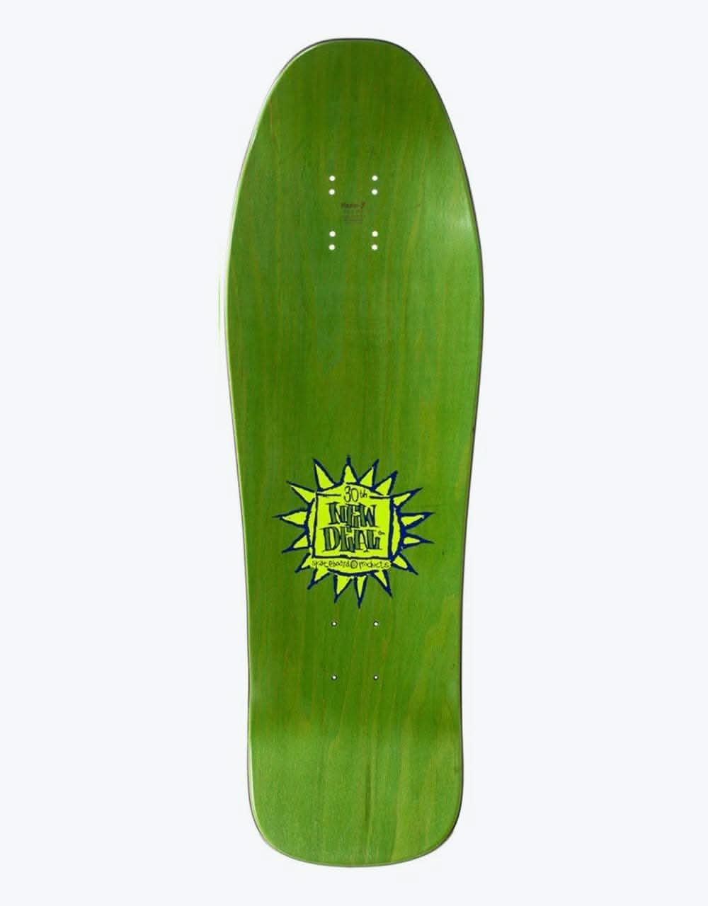 The New Deal Templeton Cat Neon HT Skateboard Deck - 9.75"