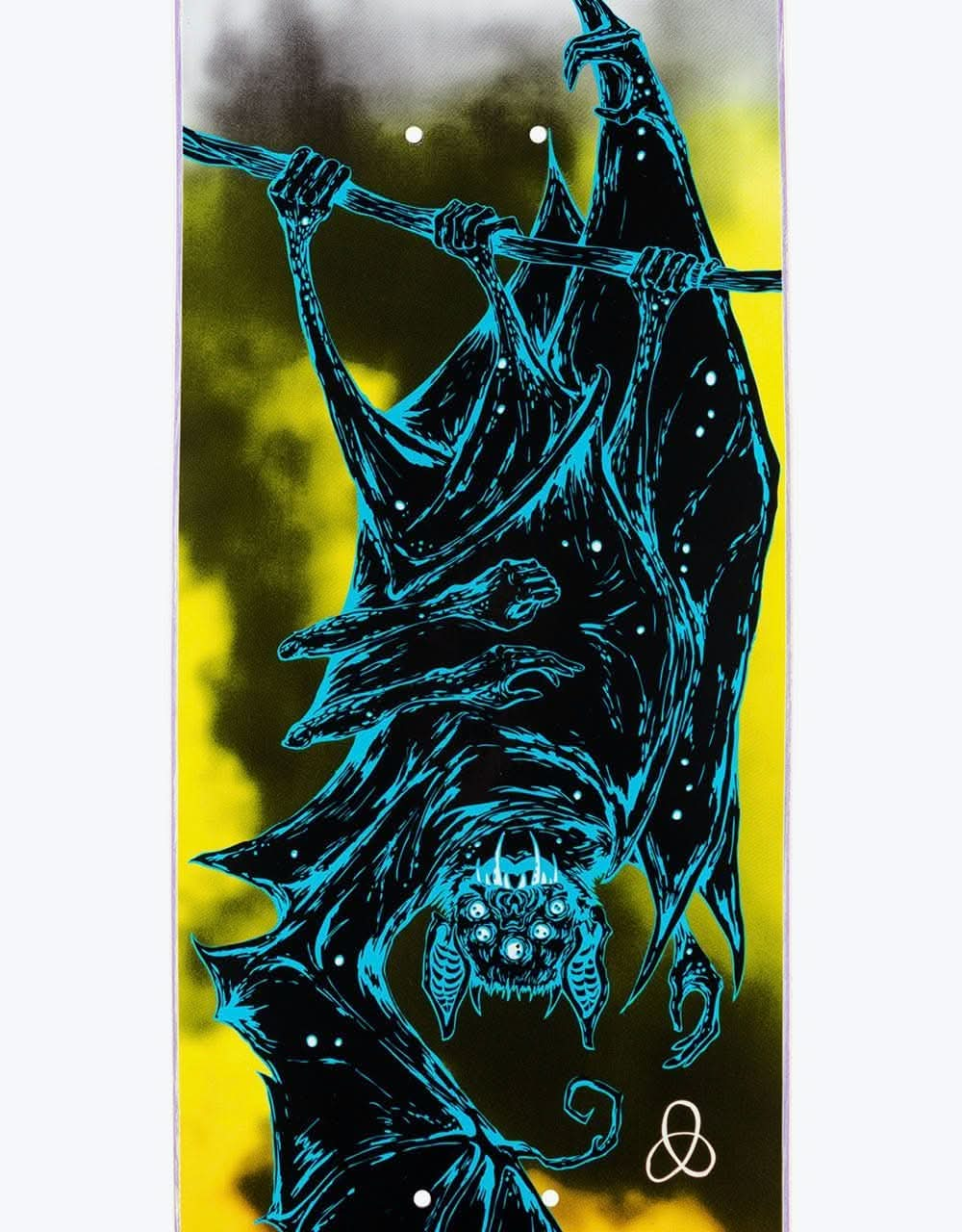 Welcome Infinitely Batty on Bunyip Skateboard Deck - 8"