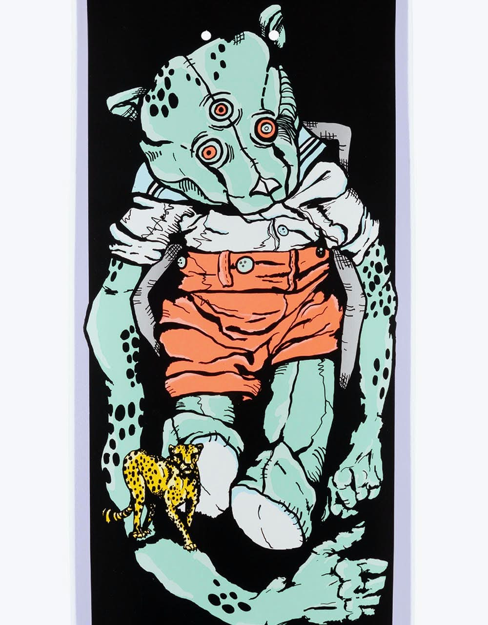 Welcome Nora Teddy on Wicked Princess Skateboard Deck - 8.125"