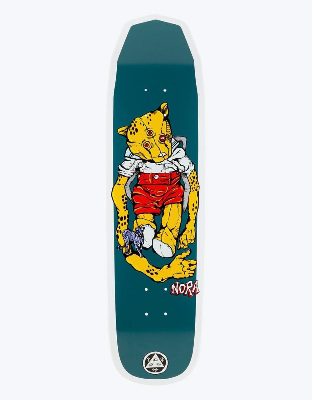 Welcome Nora Teddy on Wicked Queen Skateboard Deck - 8.6"