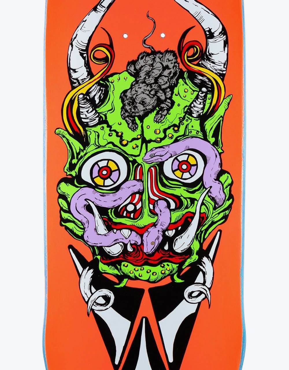 Welcome Vargas Maligno on Effigy Skateboard Deck - 8.8"