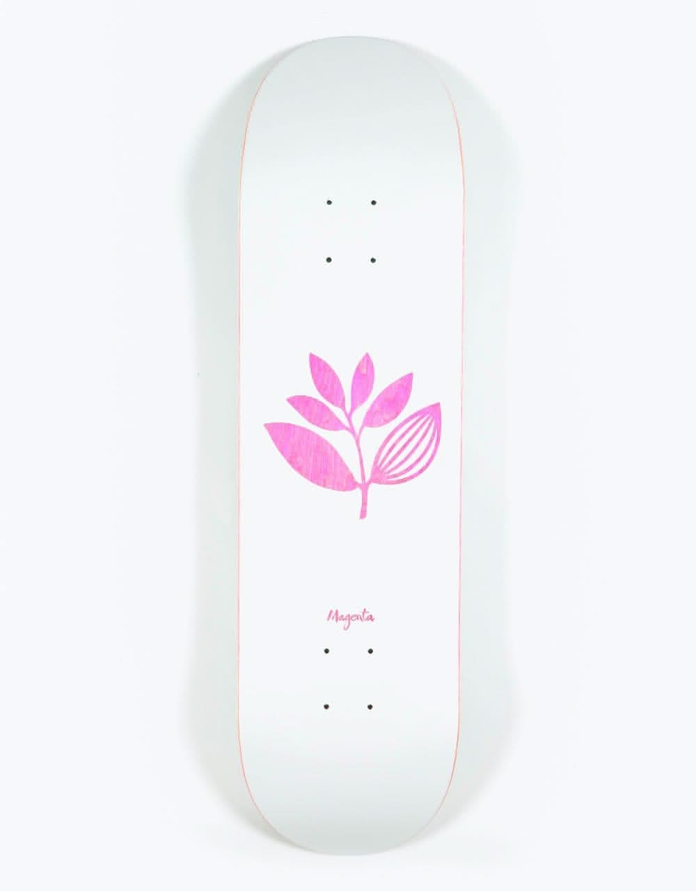 Magenta Team Logo Skateboard Deck - 8.4"