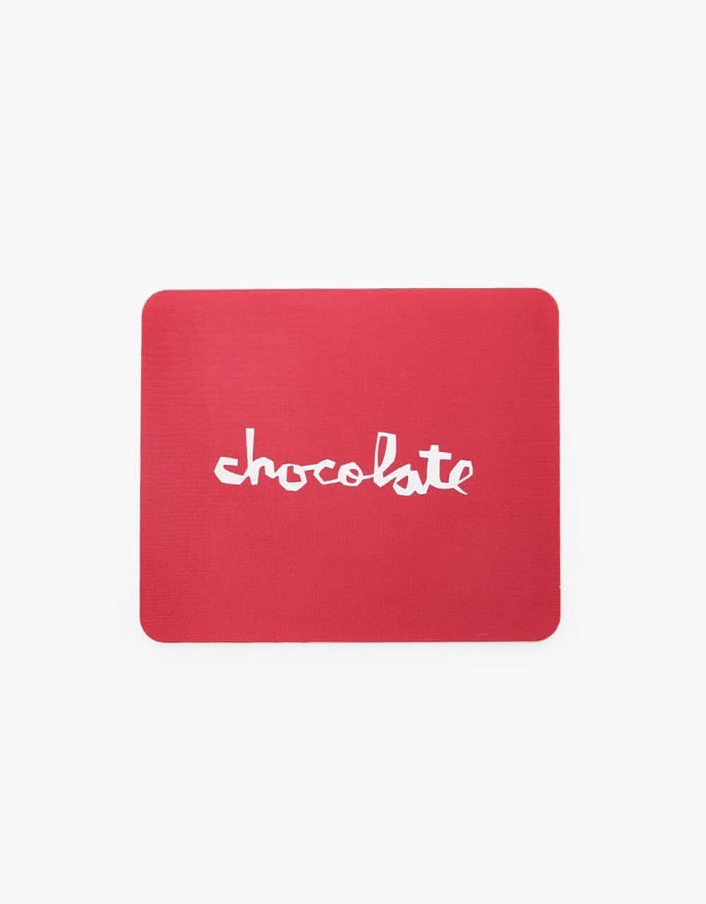 Chocolate Chunk Mouse Pad - Red